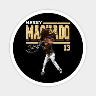 Manny Machado San Diego Cartoon Magnet